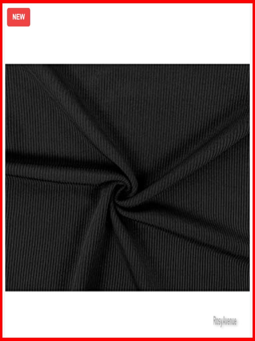 Deep V Neck Short Sleeve Ribbed Knit Blouse Sexy Casual Top - Picture 7 of 7